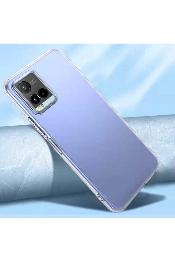 Vivo Y21S Uyumlu Kılıf Zore Kamera Korumalı Süper Silikon Kapak