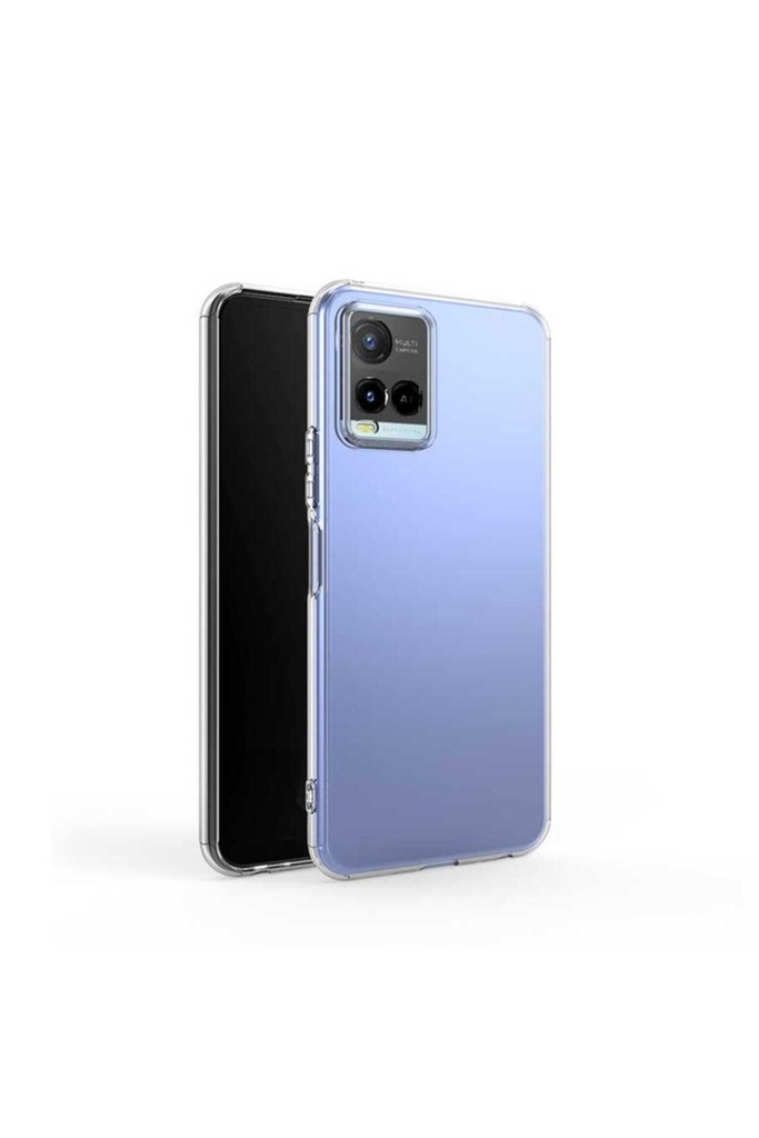 Vivo Y33S Uyumlu Kılıf Zore Kamera Korumalı Süper Silikon Kapak