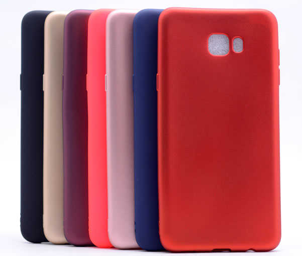 Samsung Galaxy C7 Pro Uyumlu Kılıf Zore Premier Silikon Kapak - 1