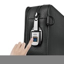 Wiwu Master Genuie Leather Serisi Parmak İzi Kilitli Çok Fonksiyonlu Deri Çapraz Vücut Çantası - 3