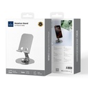 Wiwu ZM-014 Taşınabilir Katlanabilir 360° Dönebilen Metal Telefon ve Tablet Standı - 6