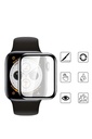 Apple Watch 7 45mm Uyumlu Zore Mat Eko PMMA Pet Saat Ekran Koruyucu