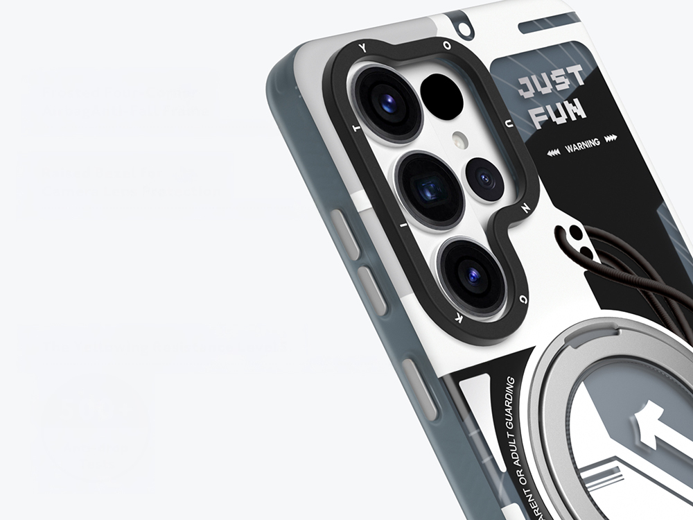 Samsung Galaxy S26 Ultra Uyumlu Kılıf M-safe Şarj Özellikli Youngkit Starship Serisi Kapak - 1