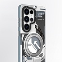 Samsung Galaxy S26 Ultra Uyumlu Kılıf M-safe Şarj Özellikli Youngkit Starship Serisi Kapak - 6