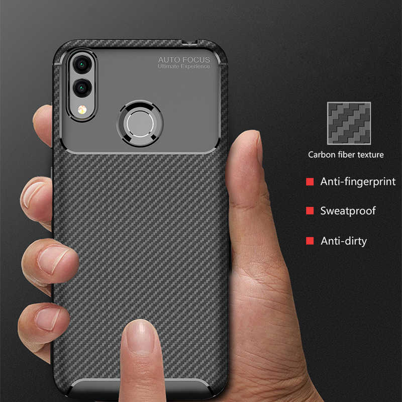 Huawei Honor 8C Uyumlu Kılıf Zore Negro Silikon Kapak - 6