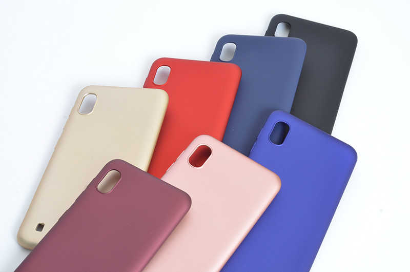 Samsung Galaxy A10 Uyumlu Kılıf Zore Premier Silikon Kapak - 4