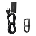 Baseus GaN3 Pro 100W Hızlı Telefon Tablet Macbook Pro Masa Üstü Şarj Aleti + 100W Type C Şarj Kablosu 1m