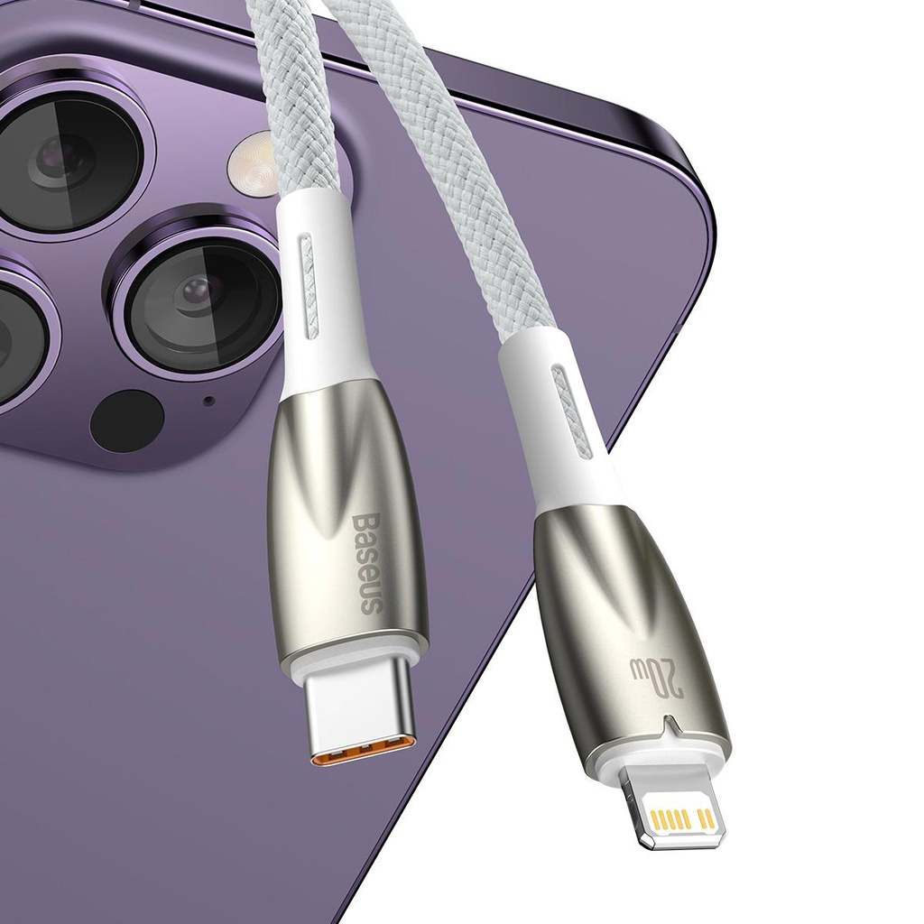 Baseus Glimmer Series Fast Charging Data Cable Type-C to iP 20W 1m