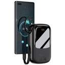 Baseus Qpow 20000 mAh 22.5W Dijital Ekran Powerbank Hızlı Şarj Type-C Kablolu
