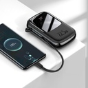Baseus Qpow 20000 mAh 22.5W Dijital Ekran Powerbank Hızlı Şarj Type-C Kablolu