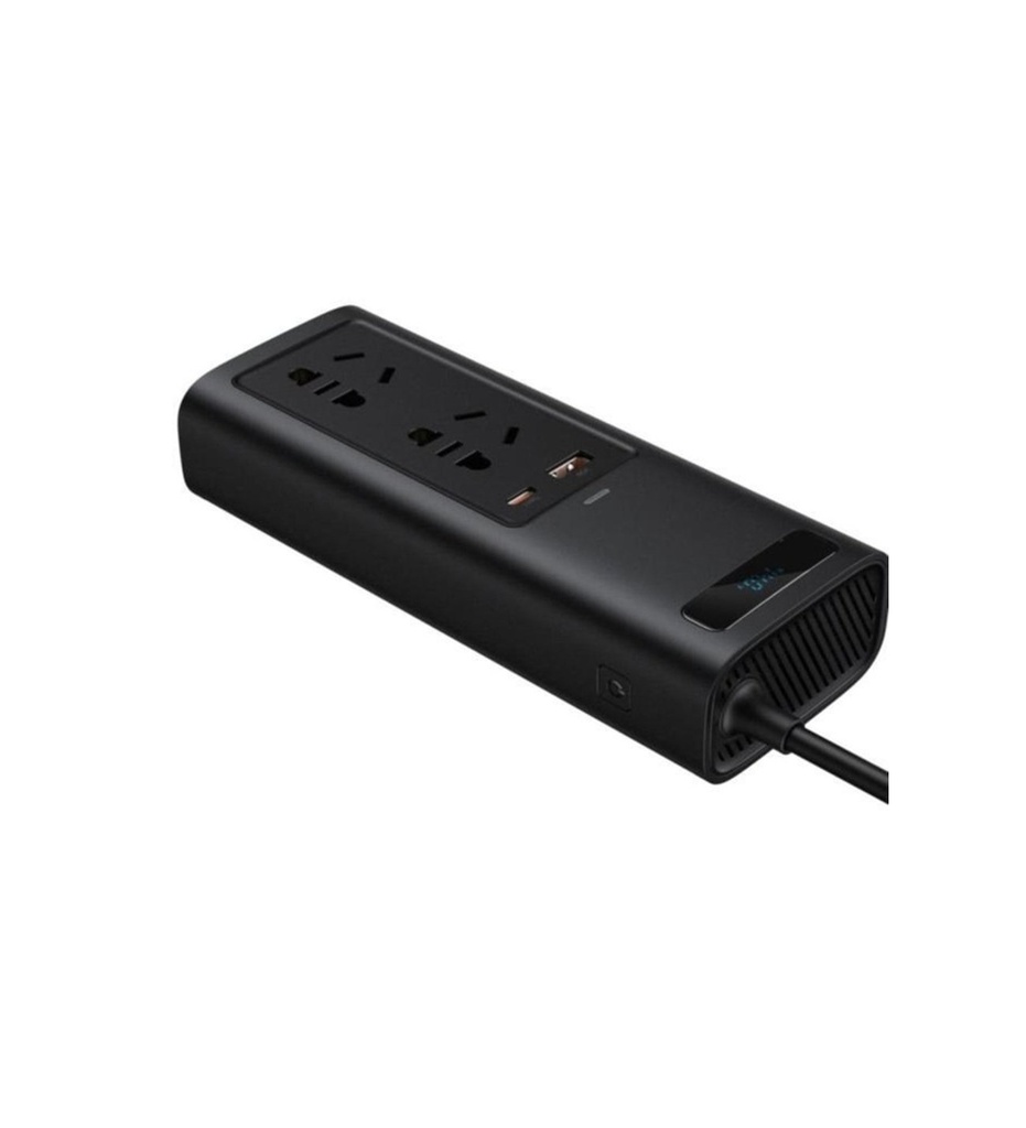 Baseus 150W Power Inverter Ac 220V Araç Içi Çakmaklık Çevirici Araç Çakmaklık Priz Dönüştürücü