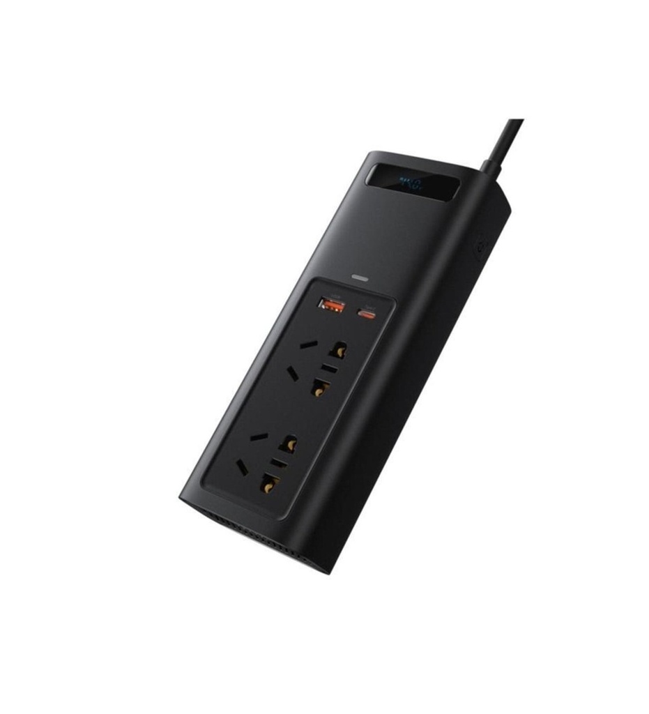 Baseus 150W Power Inverter Ac 220V Araç Içi Çakmaklık Çevirici Araç Çakmaklık Priz Dönüştürücü