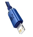 Baseus Crystal Shine 2.4A 120 cm Lightning Şarj Data Kablosu