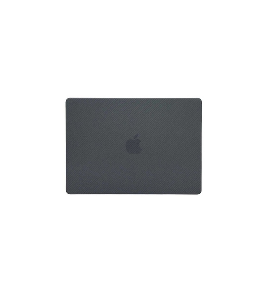 Apple Macbook 14.2' 2021 Uyumlu A2442 Zore MSoft Carbon Fiber Tasarımlı Kapak