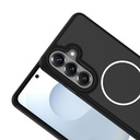 Samsung Galaxy S26 Plus Uyumlu Kılıf M-Safe Şarj Özellikli Metal Kamera Çerçeveli Zore Sanremo Silikon Kapak - 4