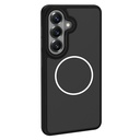 Samsung Galaxy S26 Plus Uyumlu Kılıf M-Safe Şarj Özellikli Metal Kamera Çerçeveli Zore Sanremo Silikon Kapak - 6