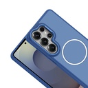 Samsung Galaxy S26 Ultra Uyumlu Kılıf M-Safe Şarj Özellikli Metal Kamera Çerçeveli Zore Sanremo Silikon Kapak - 5
