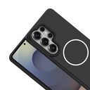 Samsung Galaxy S26 Ultra Uyumlu Kılıf M-Safe Şarj Özellikli Metal Kamera Çerçeveli Zore Sanremo Silikon Kapak - 8
