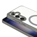 Samsung Galaxy S26 Uyumlu Kılıf M-safe Şarj Özellikli Zore Krom M-safe Silikon Kapak - 6