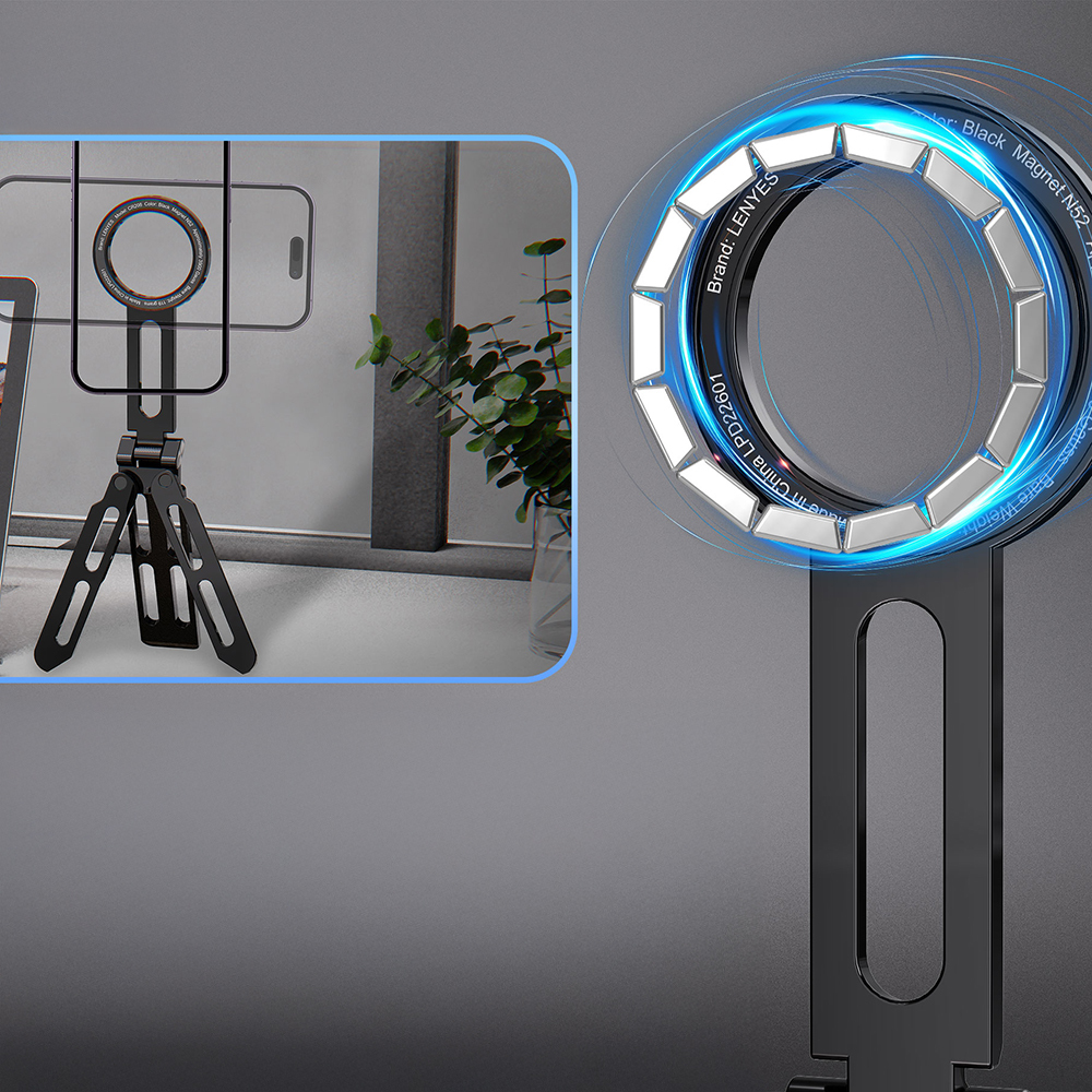 Lenyes CR208 Ayarlanabilir Magnetik Telefon Standı - 2