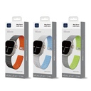 Apple Watch 44mm Uyumlu Wiwu Mag Secur Serisi Silikon Kordon - 2