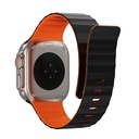Apple Watch 44mm Uyumlu Wiwu Mag Secur Serisi Silikon Kordon - 1