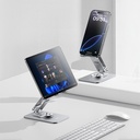Recci RHO-M22 Ayarlanabilir Katlanabilir 360 Derece Dönebilen Telefon ve Tablet Standı - 4