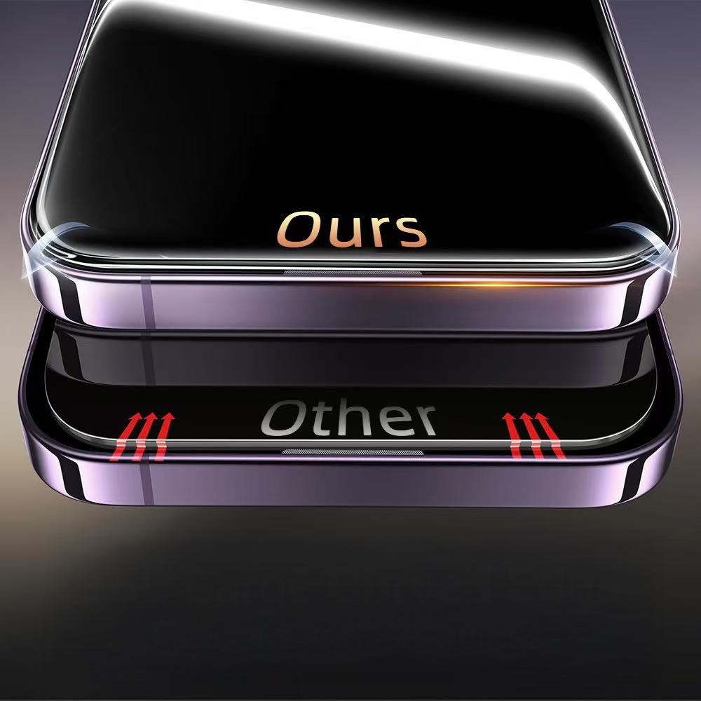 Apple iPhone 13 Pro Max Uyumlu Zore 2.5D Oliv HD Temperli Cam Ekran Koruyucu + Kolay Uygulama Aparatı - 4