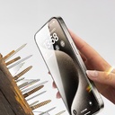Apple iPhone 15 Uyumlu Zore 2.5D Oliv HD Temperli Cam Ekran Koruyucu + Kolay Uygulama Aparatı - 5