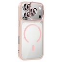 Apple iPhone 17 Pro Uyumlu Kılıf Standlı ve Kamera Lens Hediyeli M-Safe Şarj Özellikli Zore Etro Kapak - 4