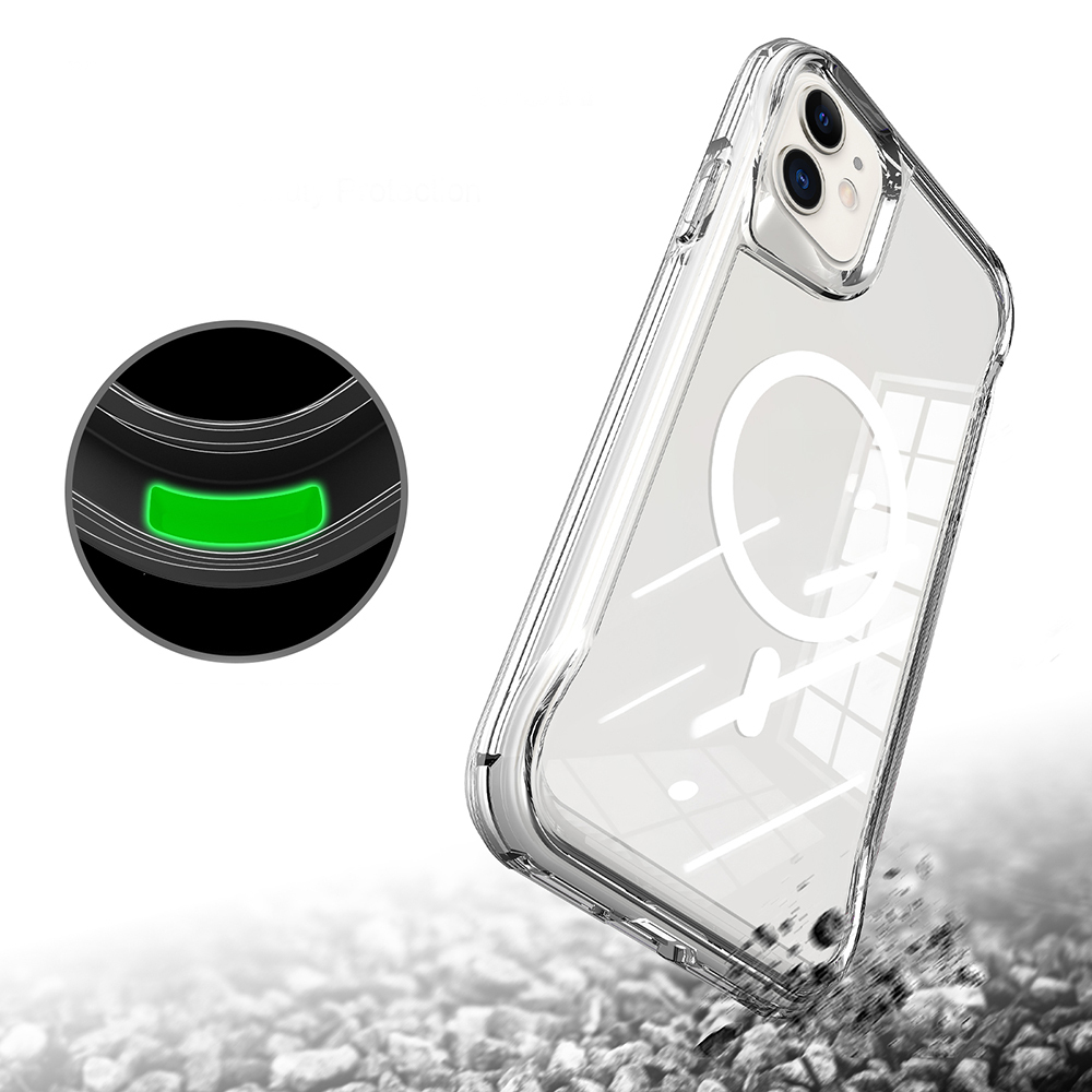 Apple iPhone 11 Uyumlu Kılıf Zore M-safe Şarj Özellikli T-Max M-safe Kapak - 3