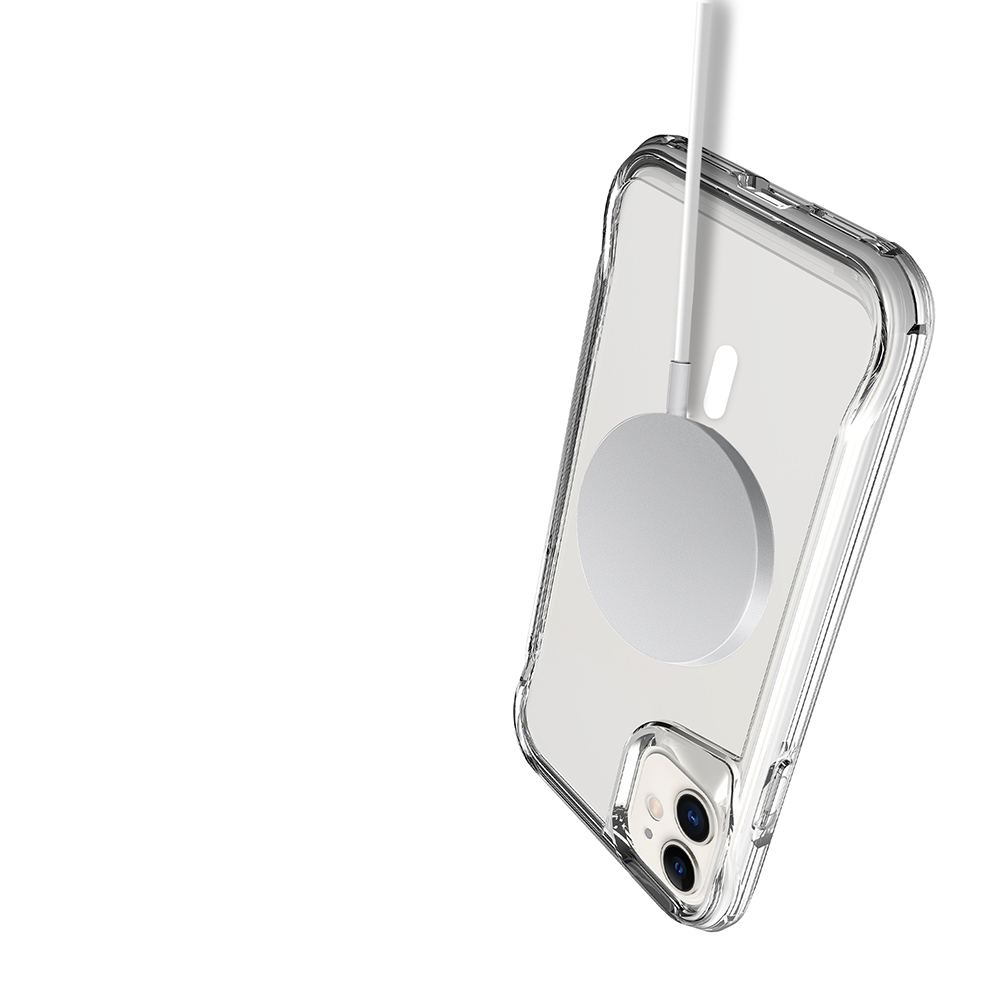 Apple iPhone 11 Uyumlu Kılıf Zore M-safe Şarj Özellikli T-Max M-safe Kapak - 7