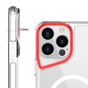 Apple iPhone 13 Pro Max Uyumlu Kılıf Zore M-safe Şarj Özellikli T-Max M-safe Kapak - 3
