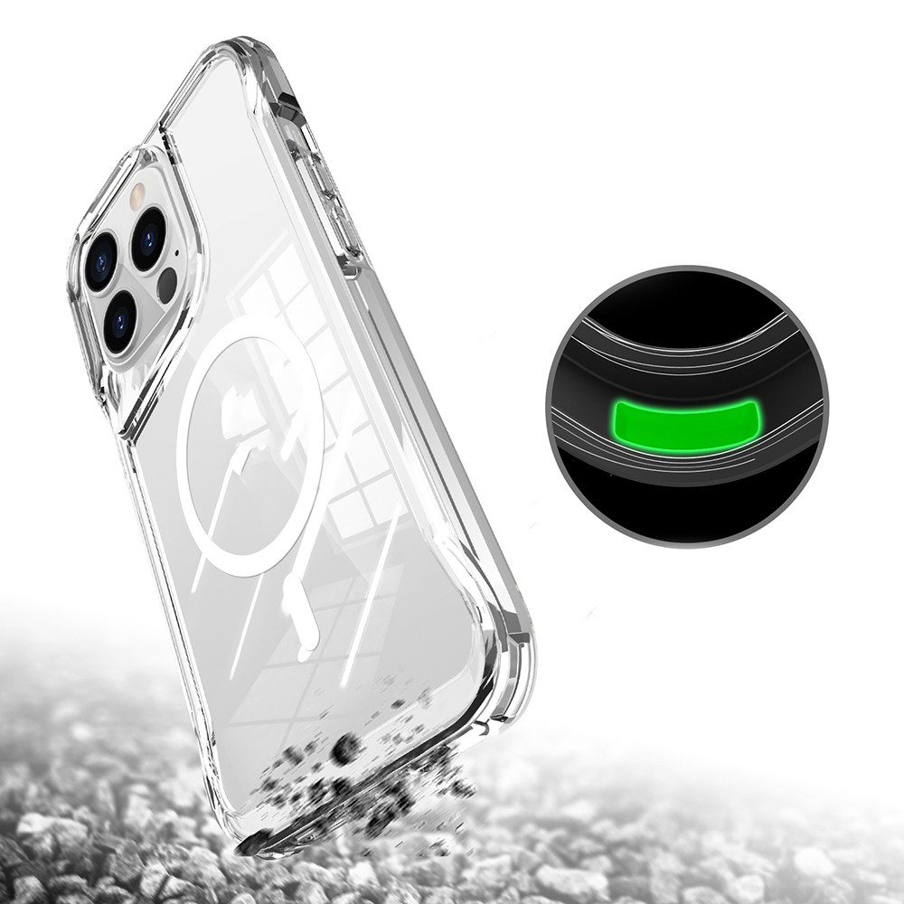 Apple iPhone 13 Pro Max Uyumlu Kılıf Zore M-safe Şarj Özellikli T-Max M-safe Kapak - 4