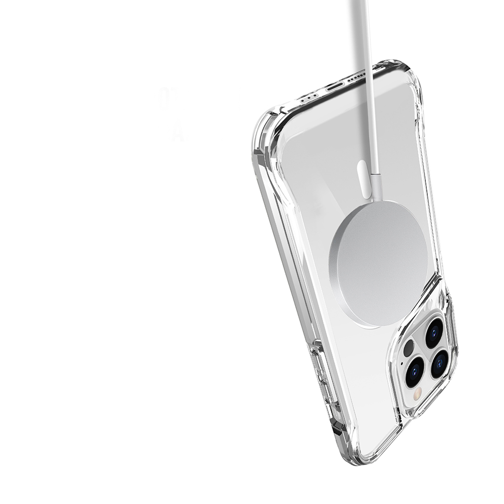 Apple iPhone 13 Pro Max Uyumlu Kılıf Zore M-safe Şarj Özellikli T-Max M-safe Kapak - 7