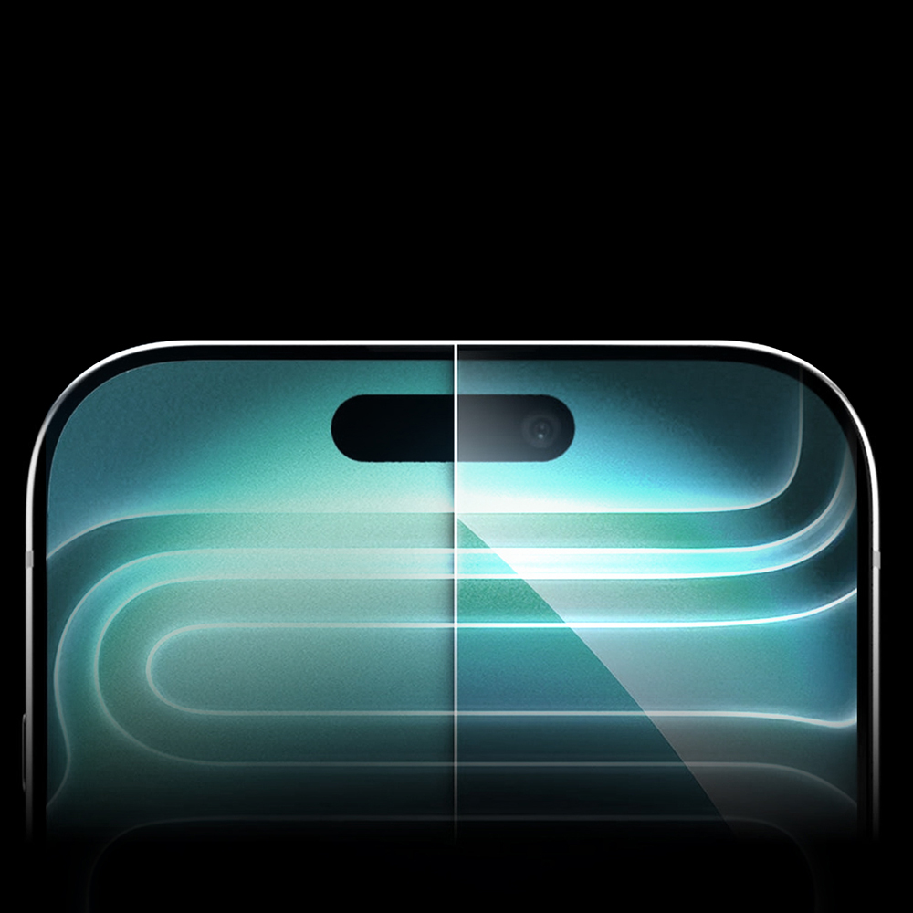 Apple iPhone 16 Pro Uyumlu Youngkit 2.5D Parmak İzi Bırakmayan 0.33mm Temperli Cam Ekran Koruyucu - 3