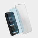 Apple iPhone 16 Pro Uyumlu Youngkit 2.5D Parmak İzi Bırakmayan 0.33mm Temperli Cam Ekran Koruyucu - 4