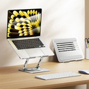 Recci RHO-M25 360 Derece Dönebilen Katlanabilir Laptop Standı - 5