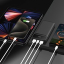 Lenyes PX254D PD 20W Hızlı Şarj Özellikli Dijital LED Göstergeli Powerbank 22.5W 20000mAh - 4