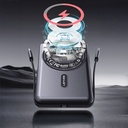 Lenyes P571 PD 22.5W Standlı M-safe Şarj Özellikli Type-C ve Lightning Kablolu Powerbank 15W 10000mAh - 1