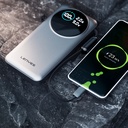 Lenyes PX1004D Dijital LED Ekranlı Lightning Kablolu Powerbank 22.5W 10.000mAh - 4