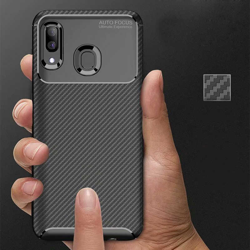 Samsung Galaxy A20 Uyumlu Kılıf Zore Negro Silikon Kapak - 4