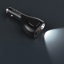 Lenyes CA70 Type-C + Dual USB-A Portlu Hızlı Şarj Özellikli Çok Fonksiyonlu Araç Şarj Aleti 20W - 2