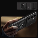 Tecno Camon 40 Pro Uyumlu 4G Kılıf Magnetik Standlı Kamera Korumalı Zore Sürgülü Vega Kapak - 7