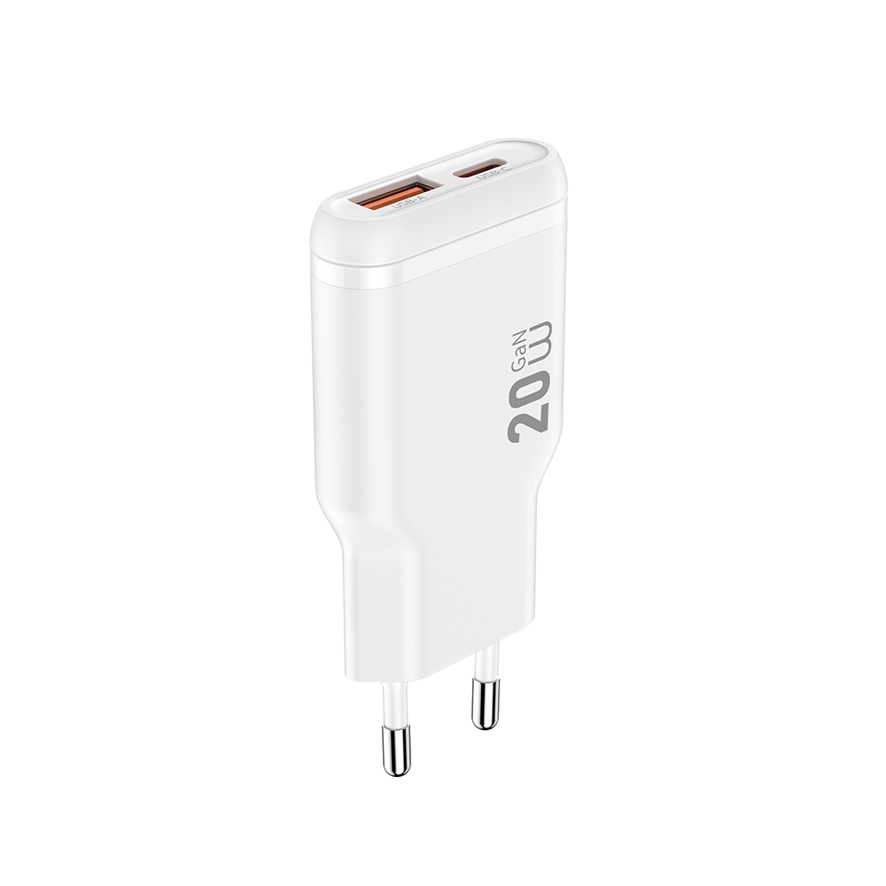 Wiwu Wi-G032 Essen Slim Serisi GaN Tech PD Hızlı Şarj Özellikli Şarj Başlığı 20W - 2