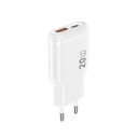 Wiwu Wi-G032 Essen Slim Serisi GaN Tech PD Hızlı Şarj Özellikli Şarj Başlığı 20W - 2