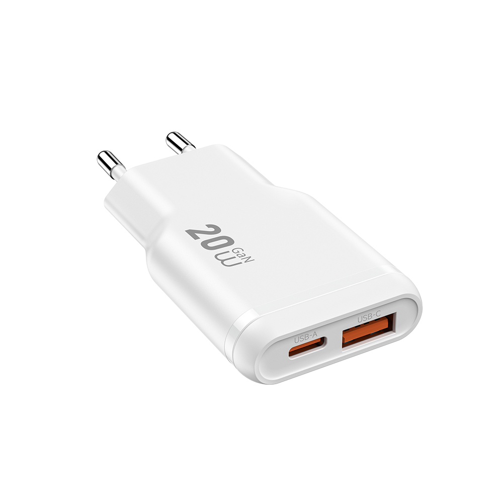 Wiwu Wi-G032 Essen Slim Serisi GaN Tech PD Hızlı Şarj Özellikli Şarj Başlığı 20W - 3