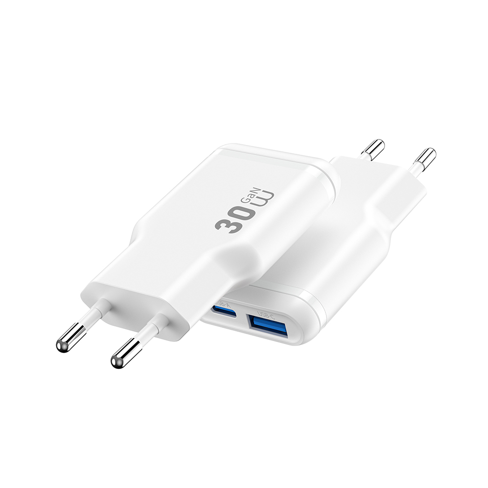 Wiwu Wi-G033 Essen Slim Serisi GaN Tech PD Hızlı Şarj Özellikli Şarj Başlığı 30W - 4