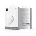 Wiwu Wi-G035 Essen Slim Serisi GaN Tech PD Hızlı Şarj Özellikli Şarj Başlığı 65W - 5