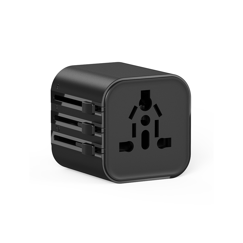 Wiwu Wi-UA005 Çoklu Universal TR/US/UK/AUS/EU Uyumlu Seyahat Şarj Adaptörü 2500W - 2
